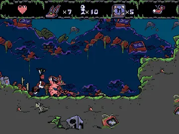 Aaahh!!! Real Monsters (Europe) screen shot game playing